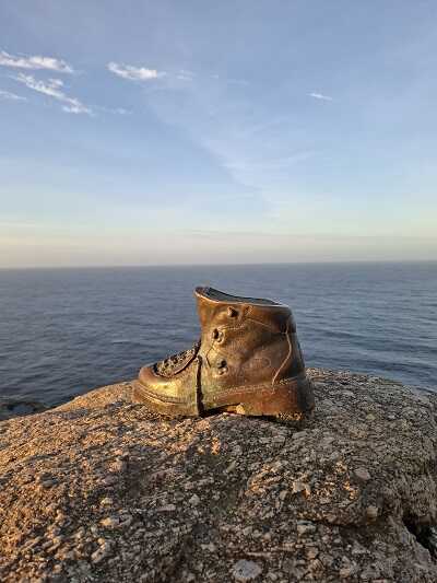 socha boty na cap de finisterra