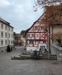 Meersburg pohled od kostela